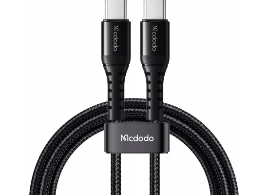Mcdodo CA-5641 60W 3A Type-C To Type-C 1M Charging and Data Cable -Black